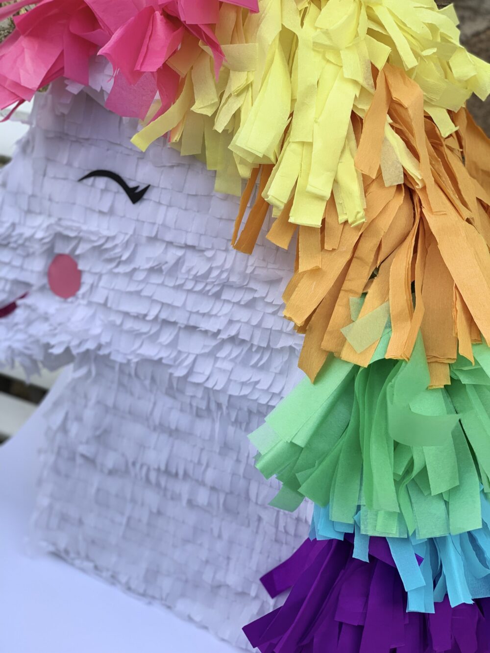  Piñata 3D de unicornio blanco (1 unidad) – Encantador papel  blanco mágico para cualquier celebración – Unique y diseño resistente,  ideal para fiestas y eventos infantiles : CDs y Vinilo